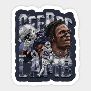 CeeDee Lamb Dallas Vintage Sticker